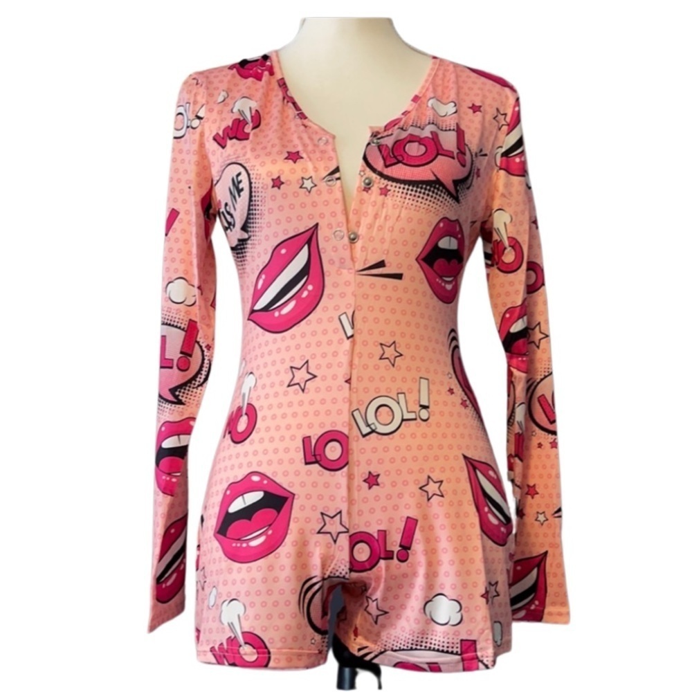 Women Onesies Romper Pajamas